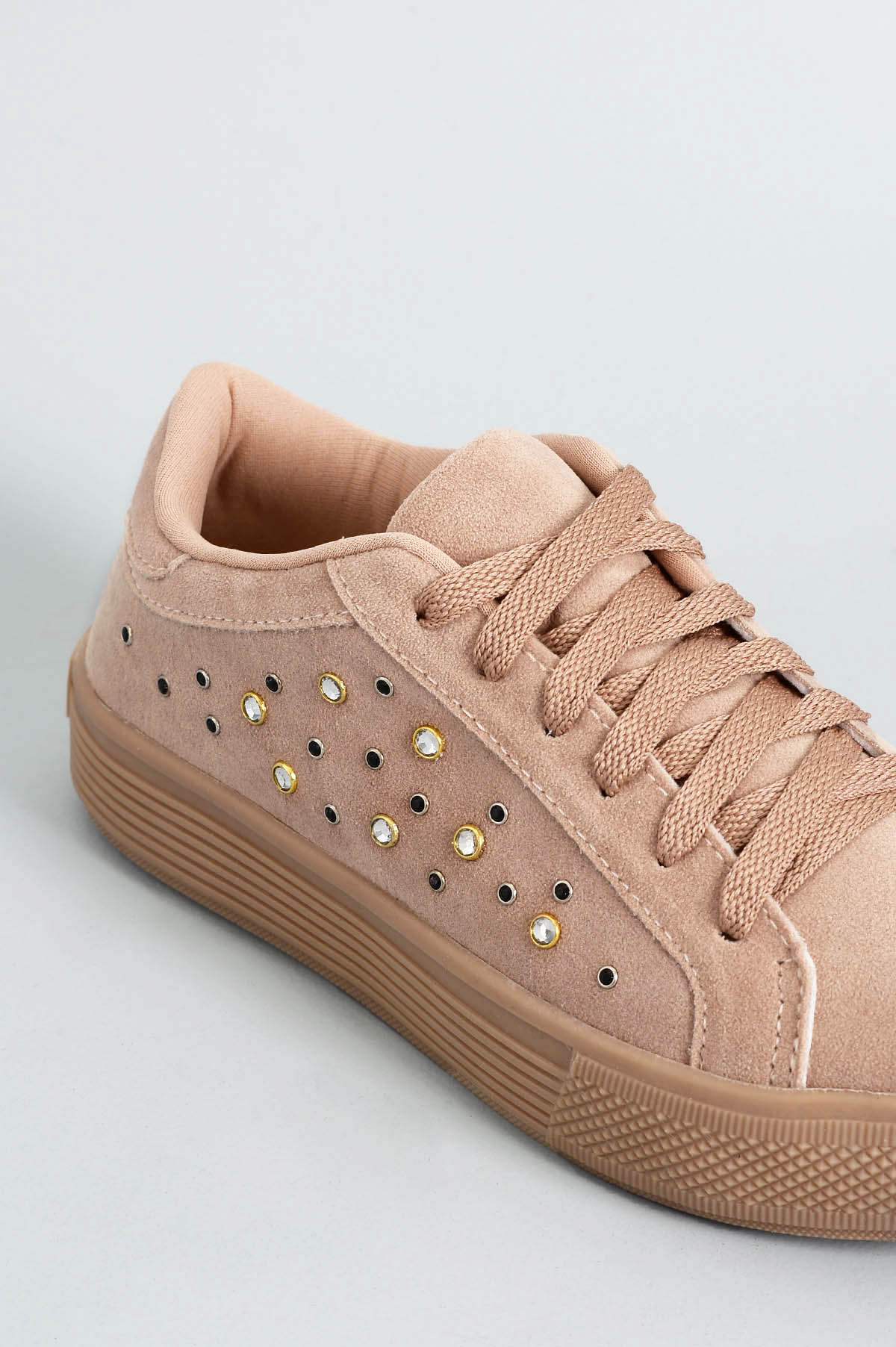 tenis feminino plataforma bege