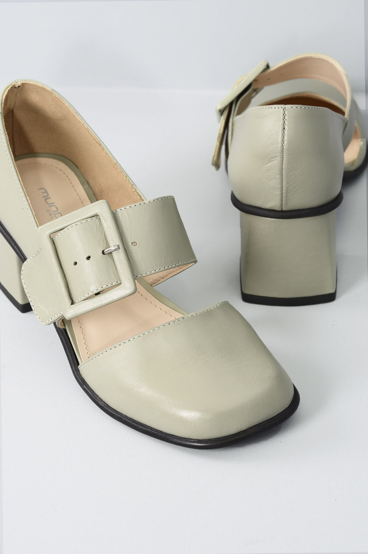 sapato feminino verde