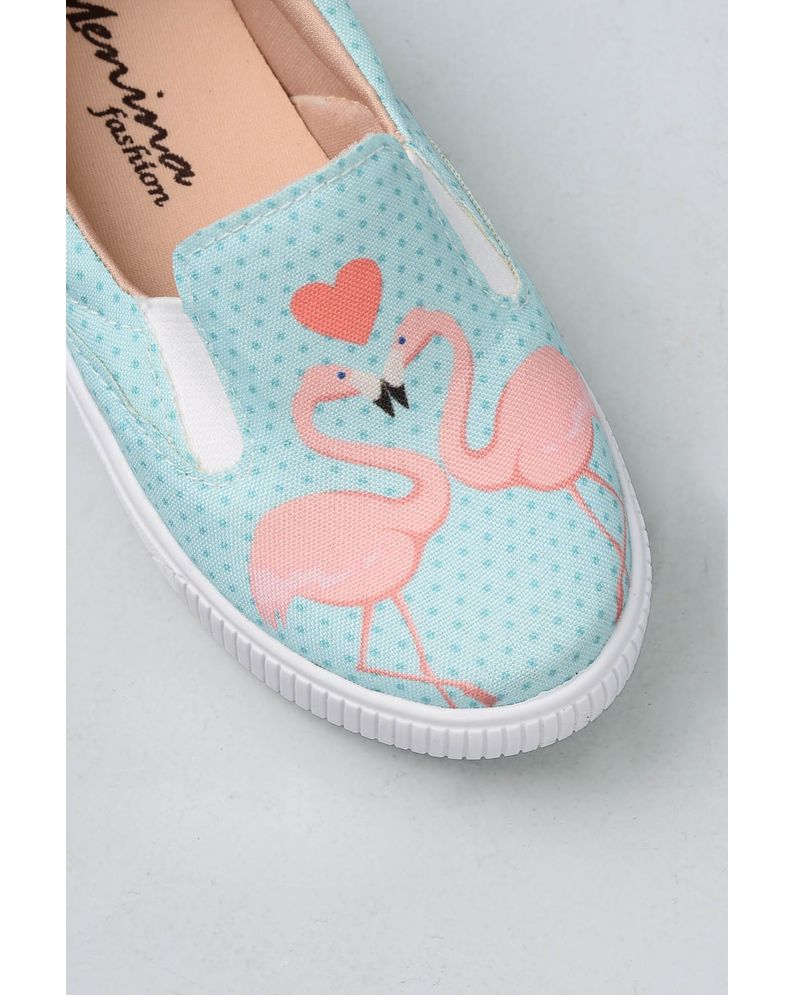 tenis flamingo infantil