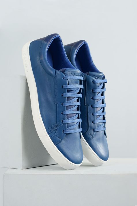 sapatênis couro calvin klein