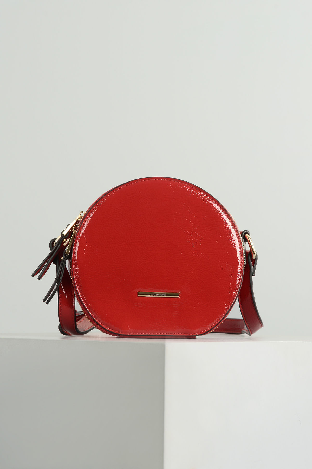 Bolsa Feminina Wj Jayden Verniz Vermelho Mundial Calcados