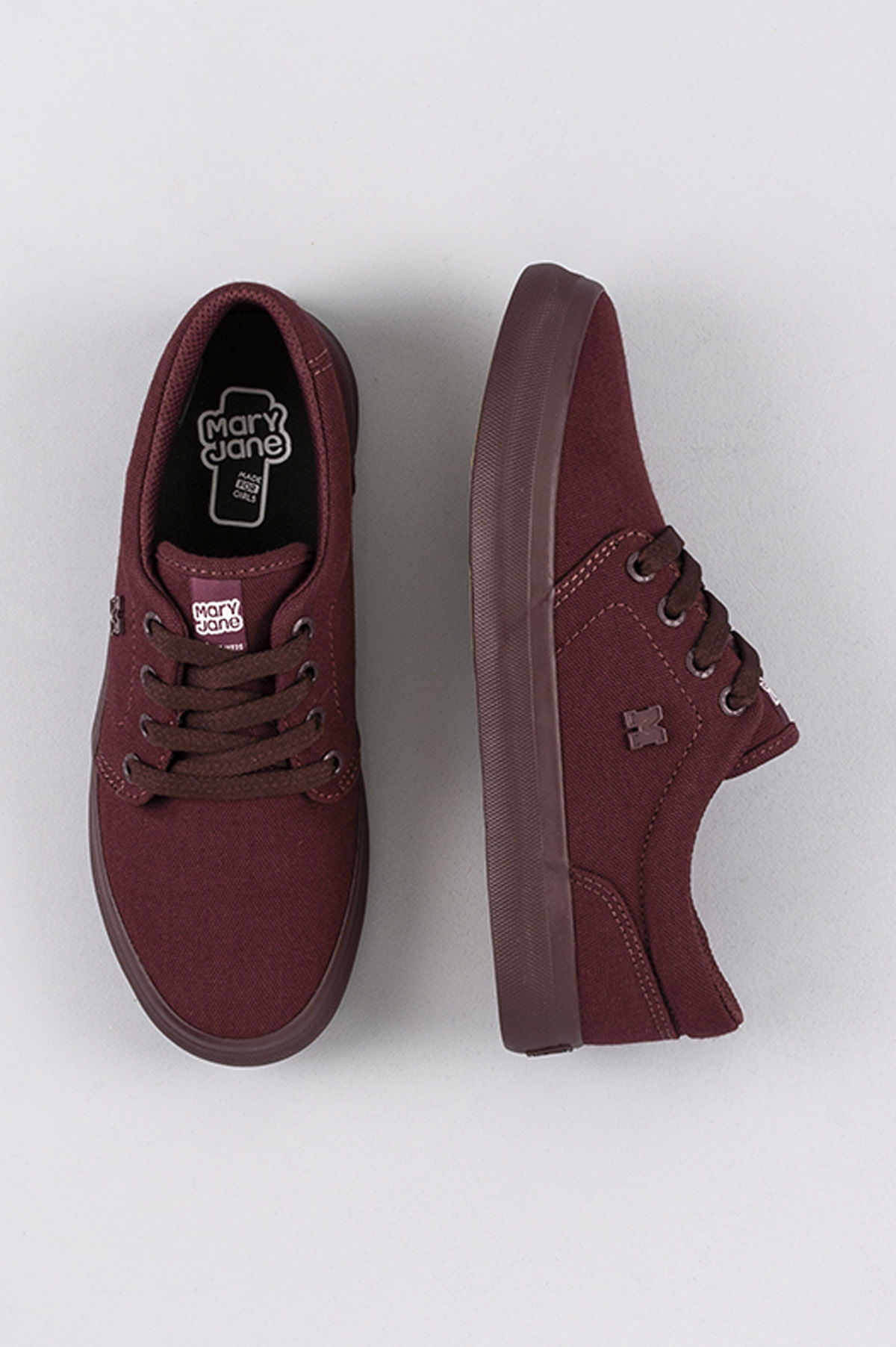 mary jane tenis vinho