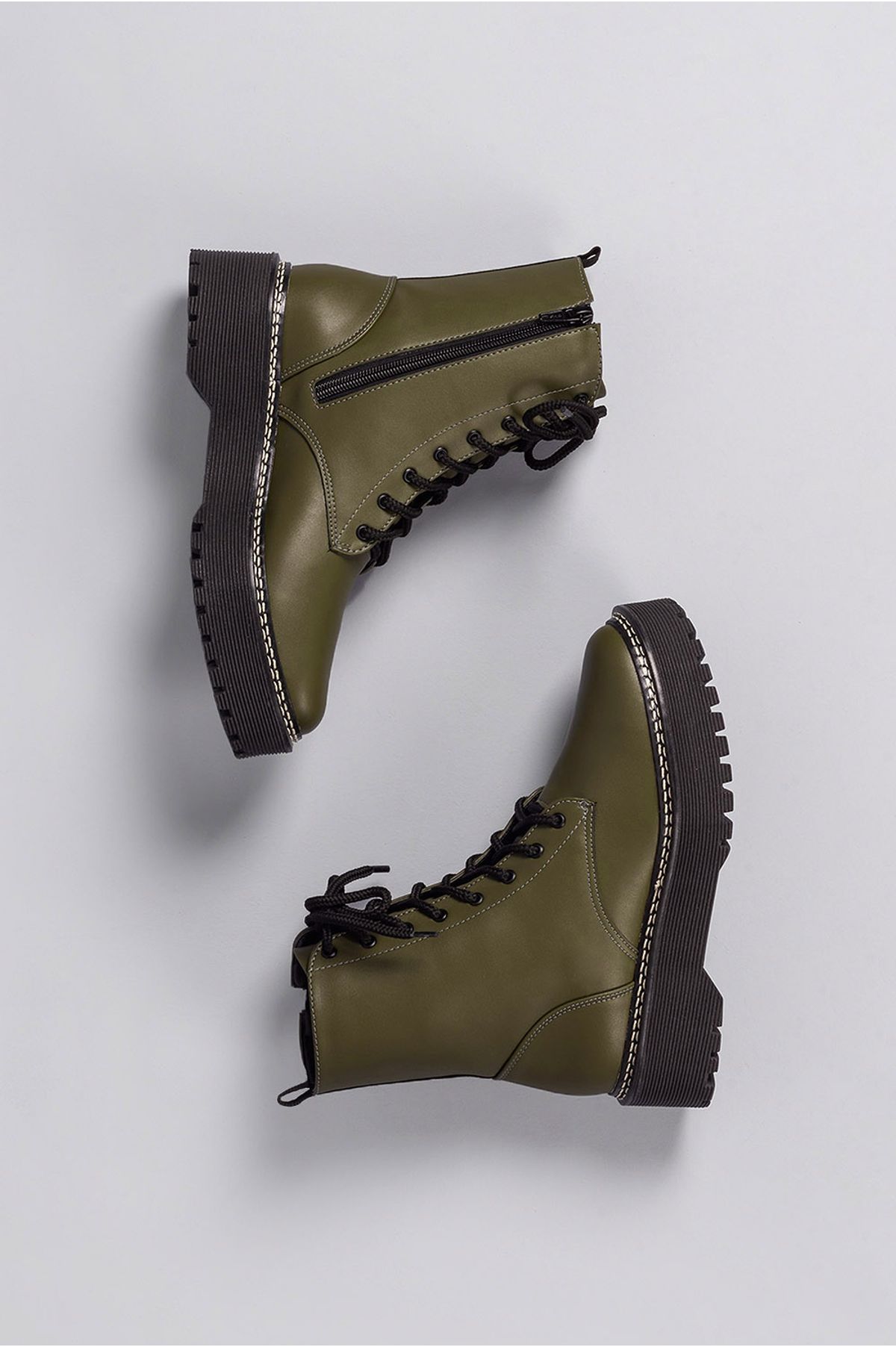 bota feminina verde