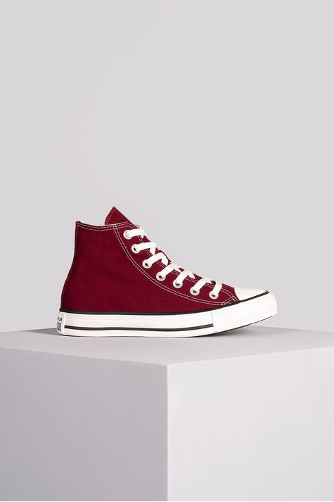 all star vermelho cano alto 37