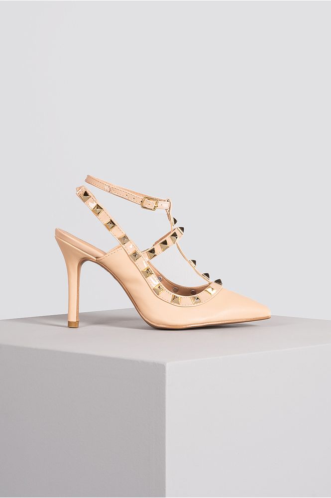 scarpin bege