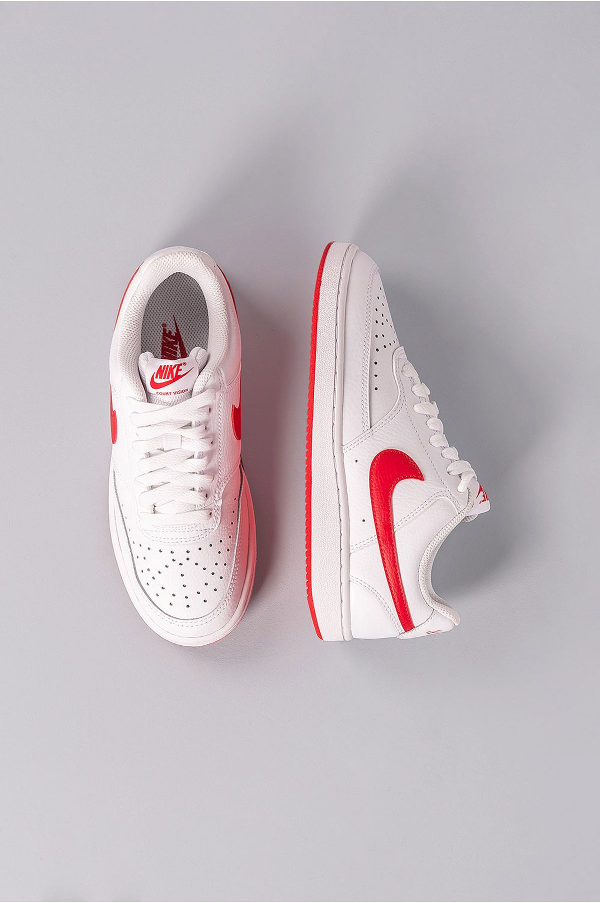 tenis nike feminino branco e vermelho