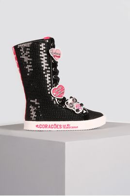 bota infantil menina pampili